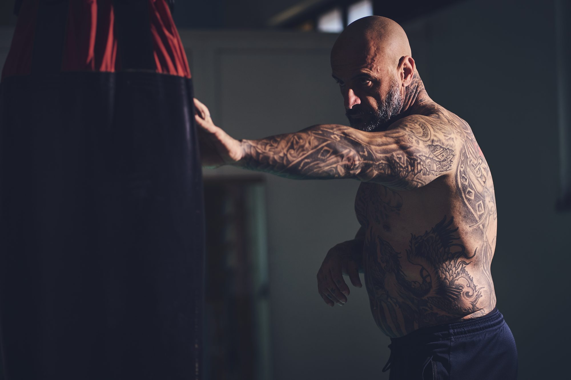 Atleta durante una sessione di functional training